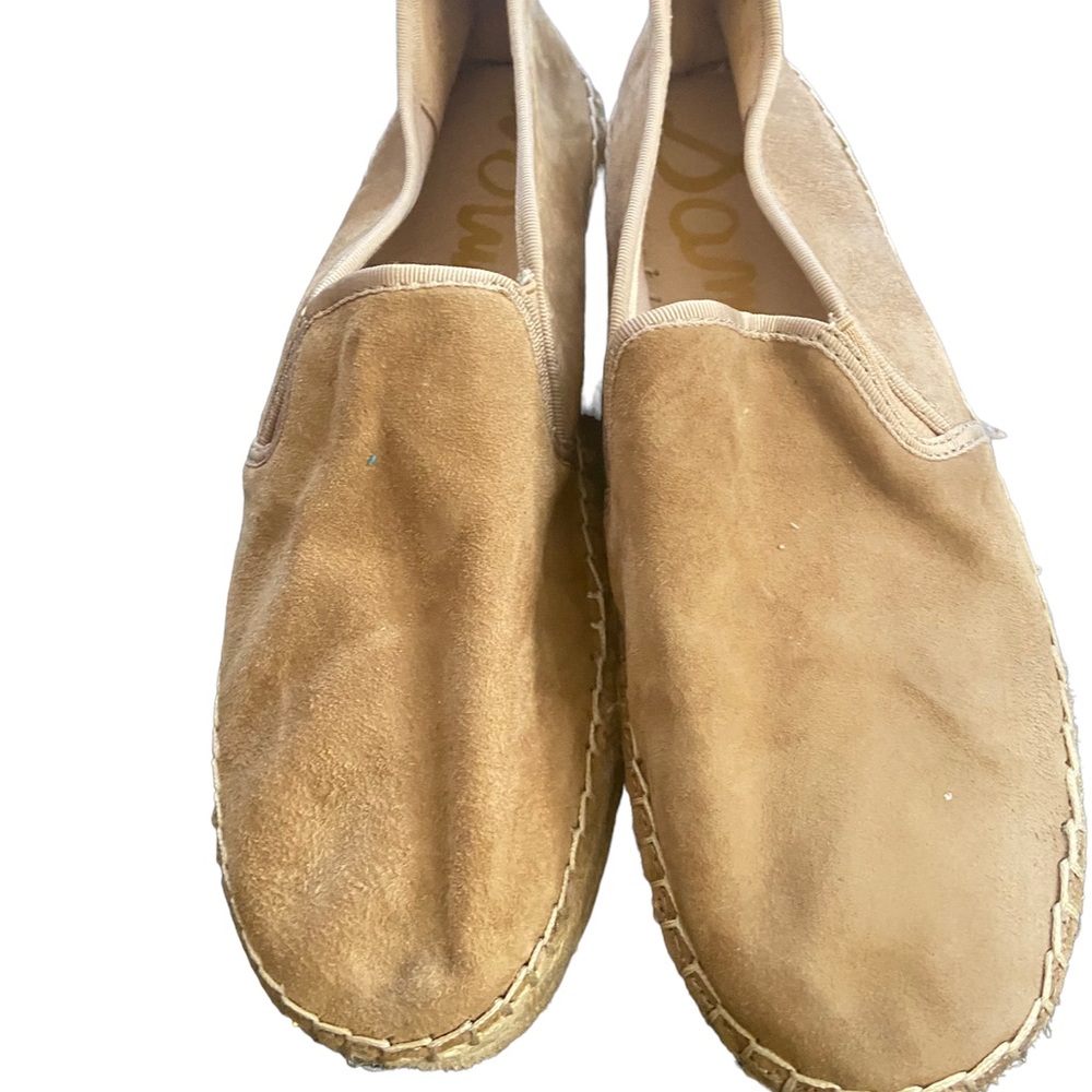 Sam Edelman 9.5 Carrin Suede Leather Espadrille Loafers- Great Deal!